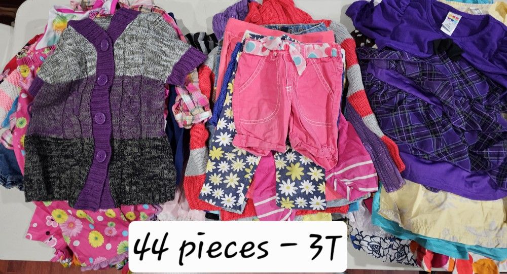 44 Pieces - 3T Clothing