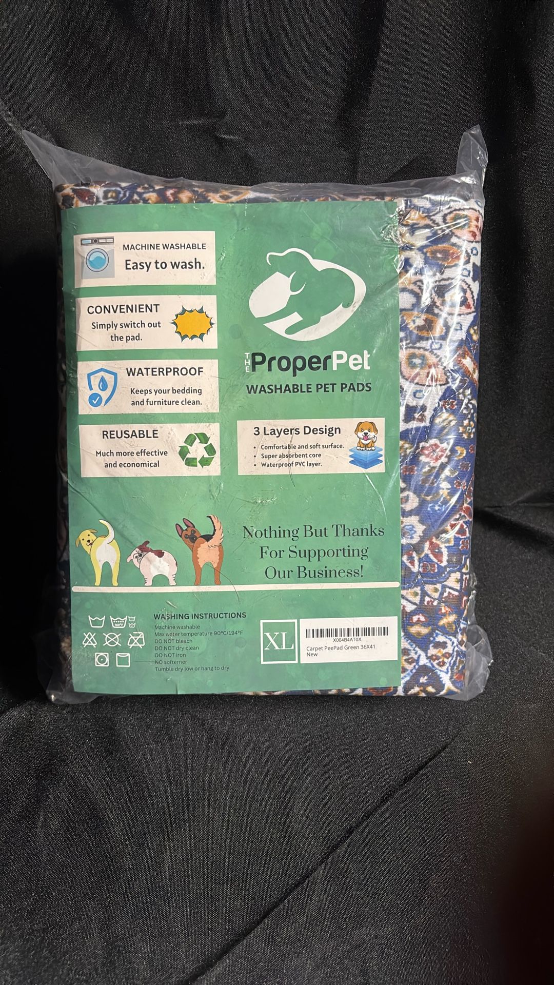 Super Absorbent Washable Pee Pads for Dogs