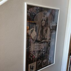 Stevie nicks poster framed
