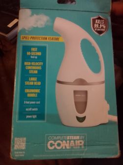 Conair fabric steamer