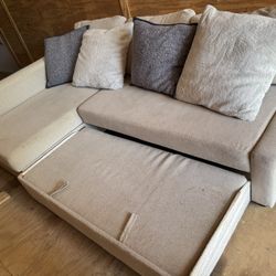 IKEA pull Out Couch And Storage 