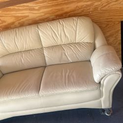 Leather Sofa 