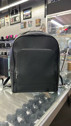 Louis Vuitton Black Taiga Leather Backpack