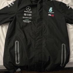mercedes f1 rain jacket 