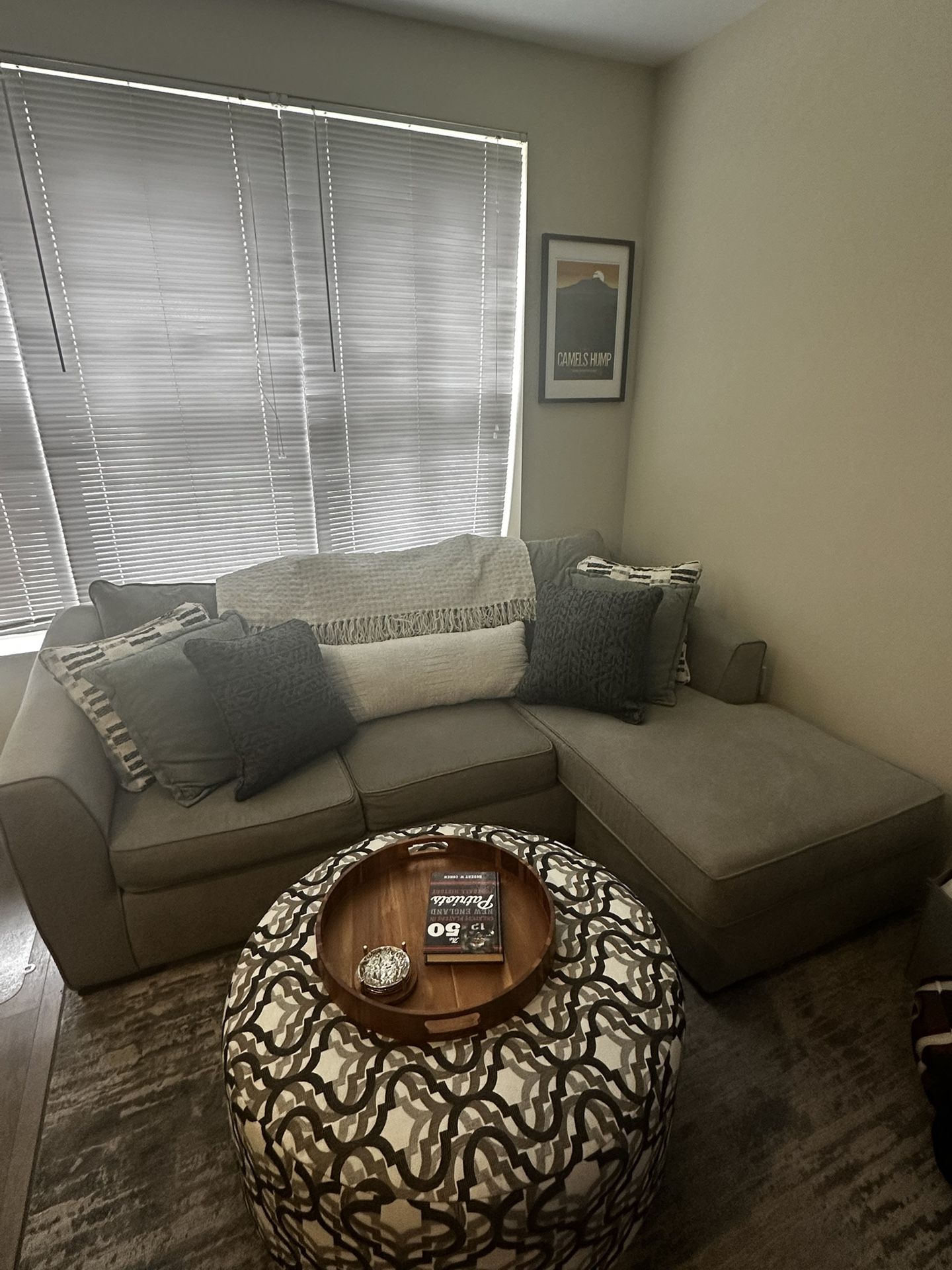 REVERSIBLE Chaise Sofa Couch