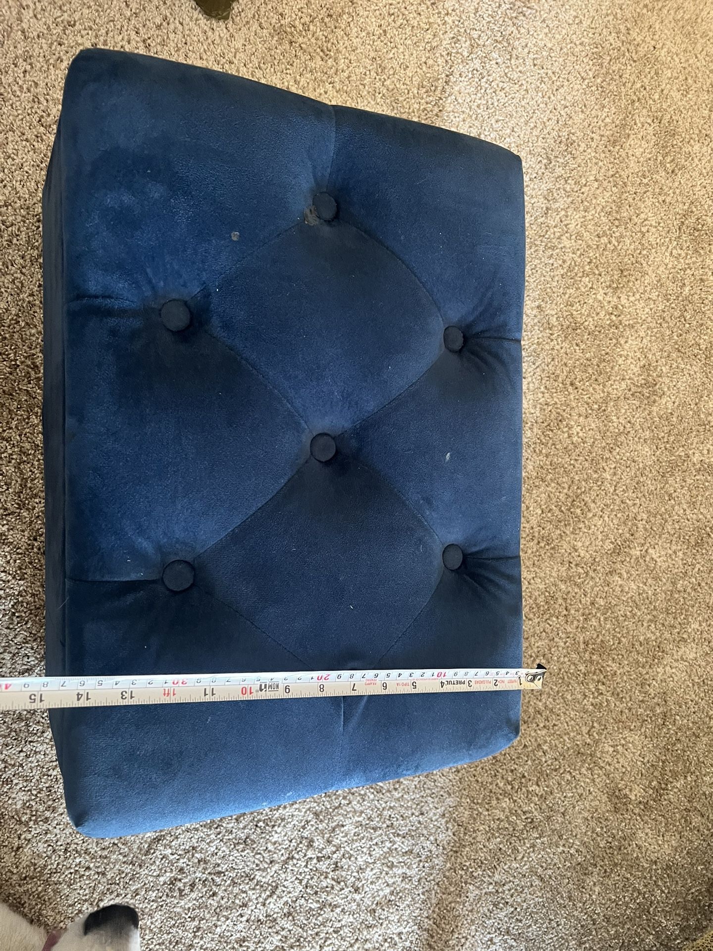 Small Storage Ottoman
