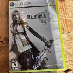 Final Fantasy XIII (Xbox 360) – Complete 3-Disc Set w/ Manual