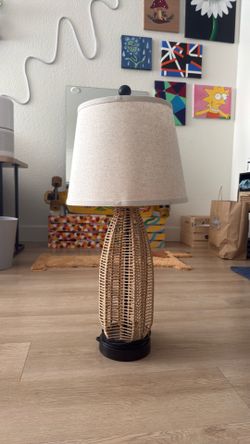 Bamboo Style Lamp