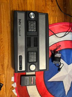 Intellivision gaming console with donkey kong