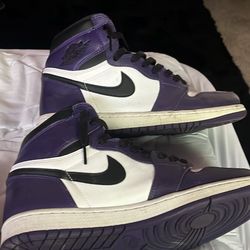 Jordan 1 Court Purple