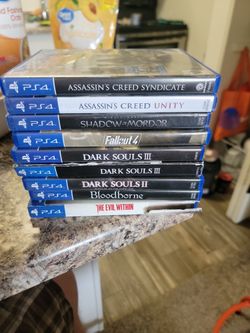 Playstation PS4 Games