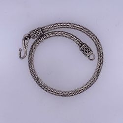 925 Sterling Silver Snake Link Bracelet