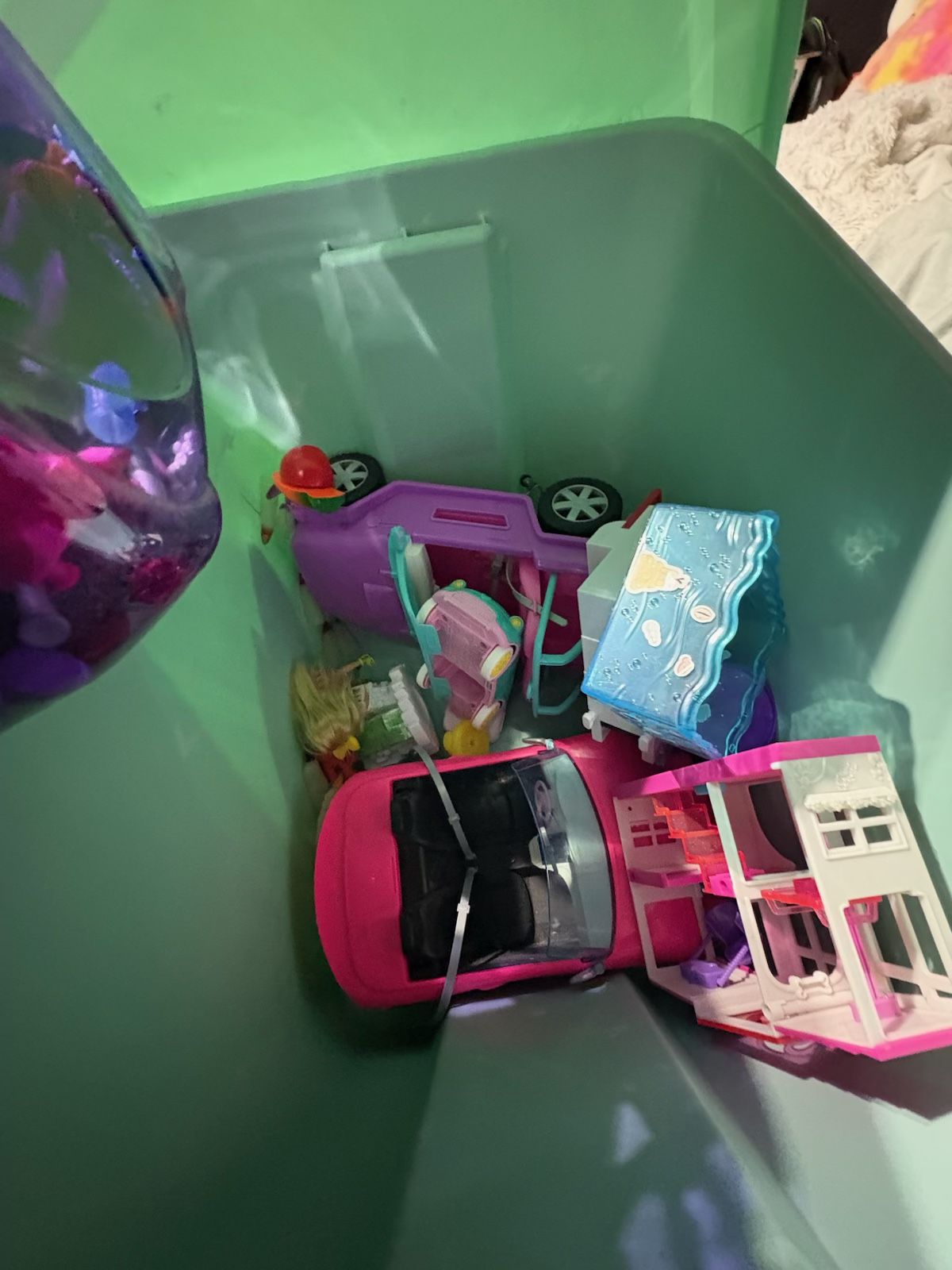 barbie’s and disney princesses to
