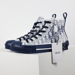 D.ior B23 Oblique High Top Sneakers 4-12