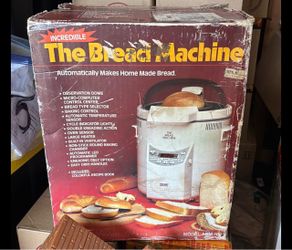 Welbilt The Bread Machine Maker ABM-100-2 White Dome Top 2lb Loaf Made In Japan