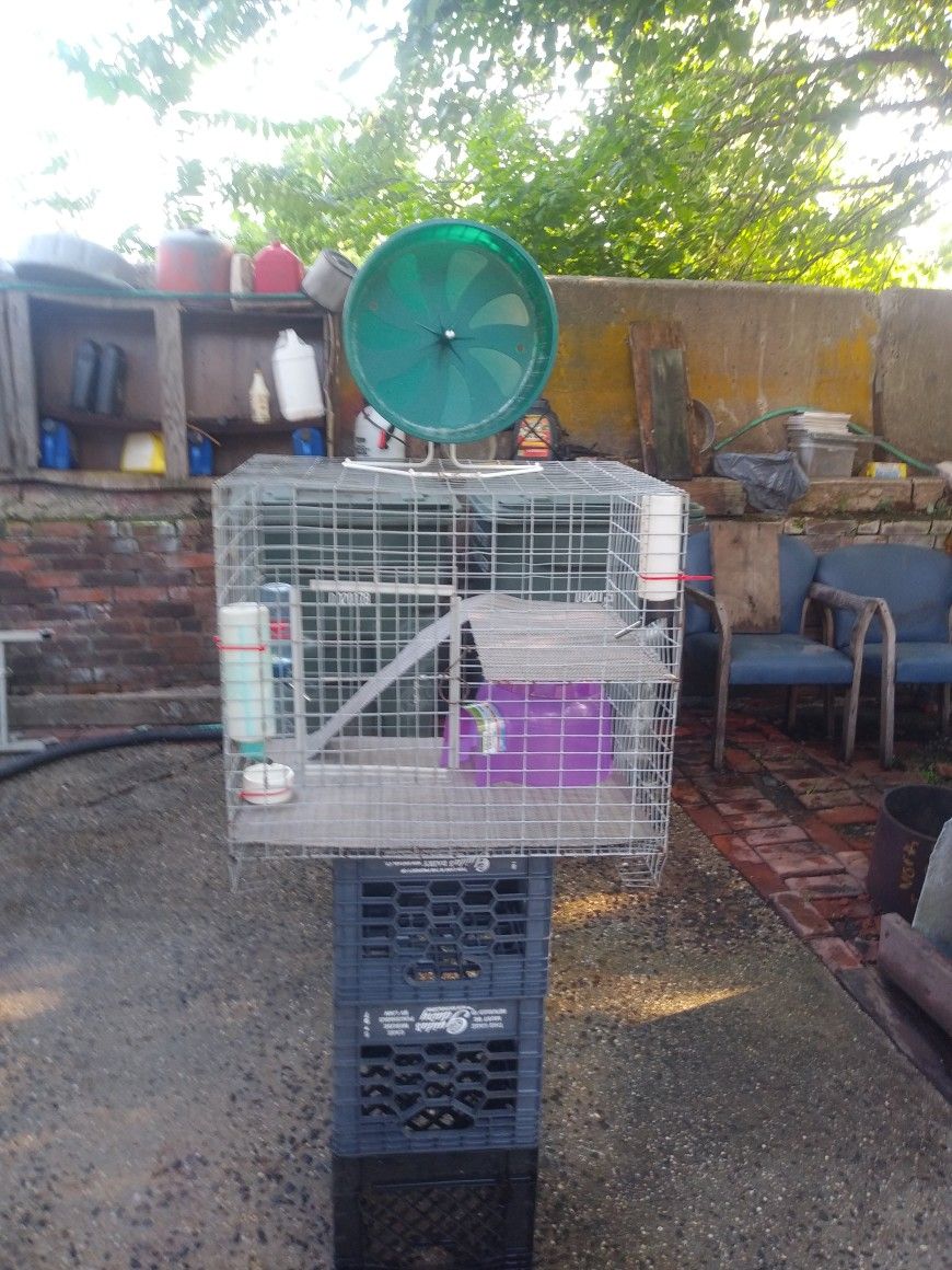Animal Cage Hamsters Parakeets Parrots Ferret