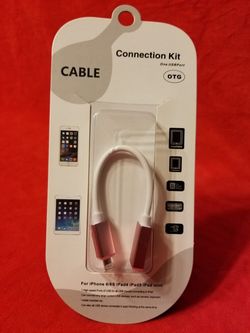 IPhone otg cable