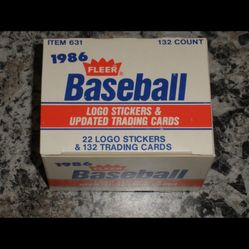 1986 Fleer Update Set