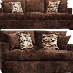 Brand new sofa and loveseat