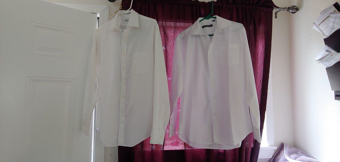 Long sleeve white dress shirts