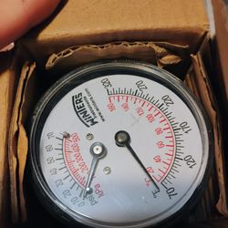 Winters Instruments TTD Series Steel Dual Scale Tridicator Thermometer, Gauge 