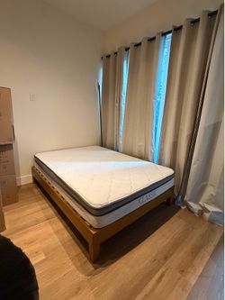 Full Size Wood Bed Frame