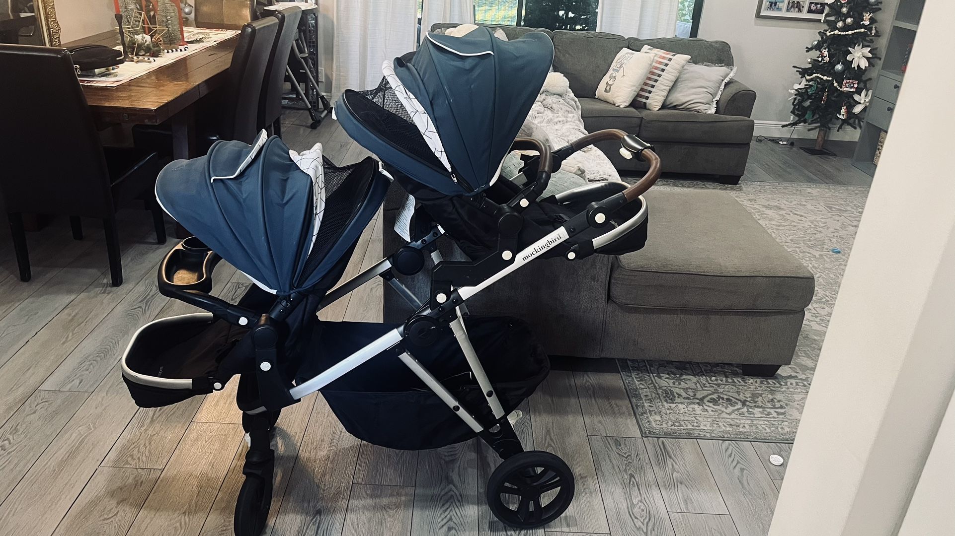 Single to Double Stroller- Mockingbird
