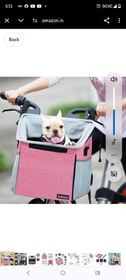 Barkbay pet carrier bicycle bag/booster backpack for dogs and cats