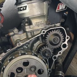 Dirtbike Atv Motor Engine Work