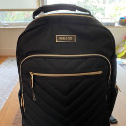 Kenneth Cole Reaction Black Backpack 