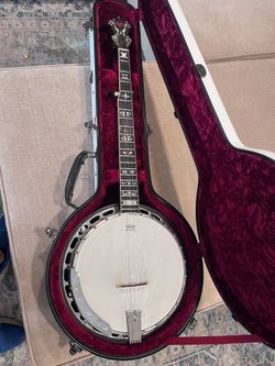 Bela fleck gold tone bluegrass heart banjo