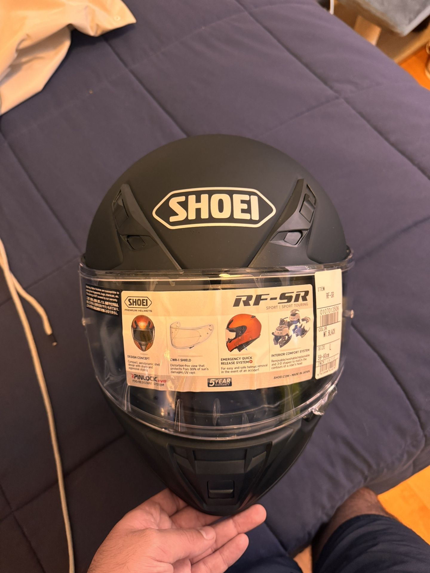 Shoei RF-SR Helmet & Sedici Chicane Mesh Jacket