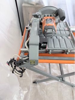 Ridgid 7” tile saw