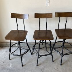 Adjustable Bar Stools