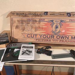 Alto’s Professional Mat Cutting tools for picture framing