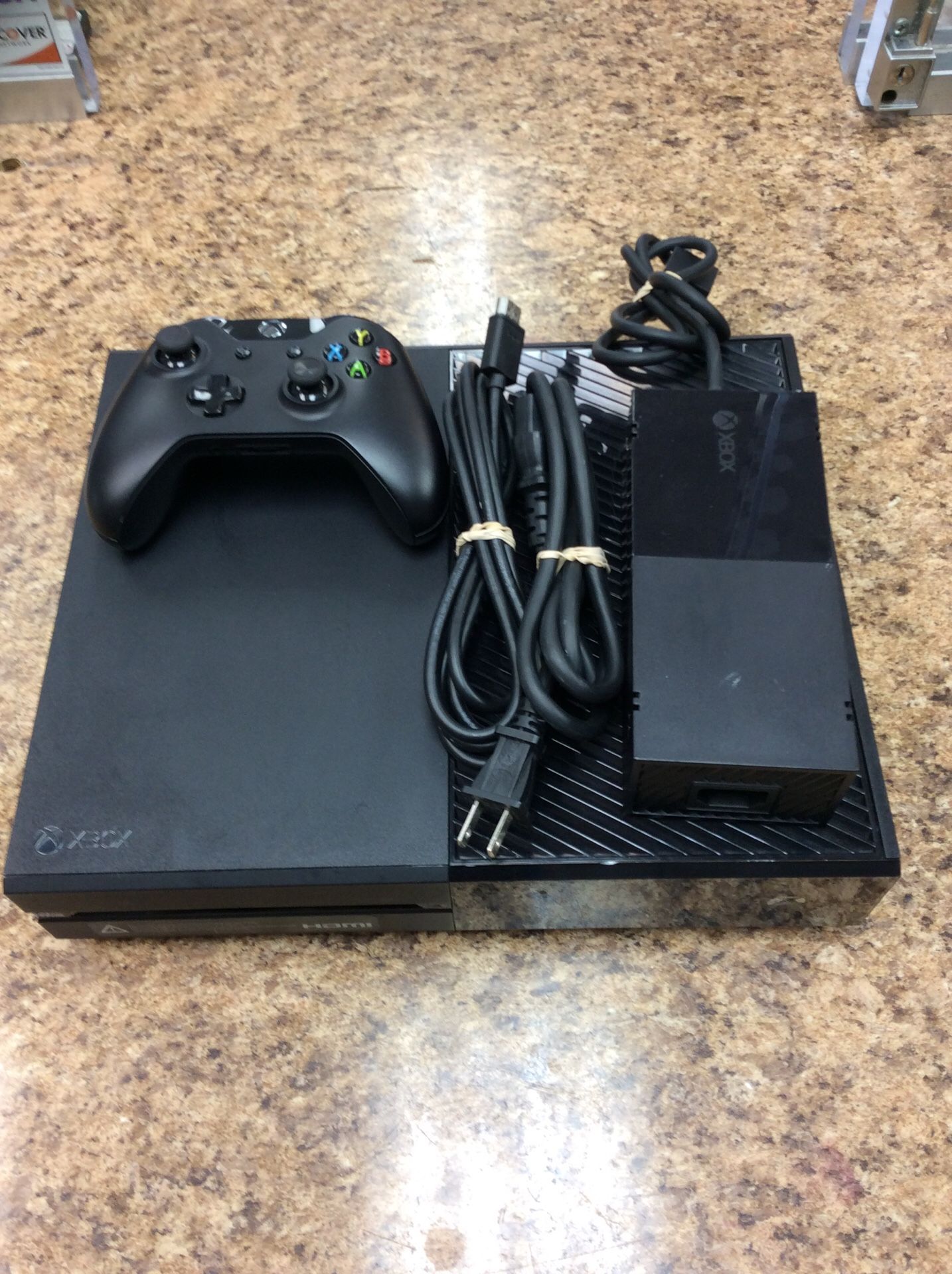 Xbox one with controller hdmi and power cords