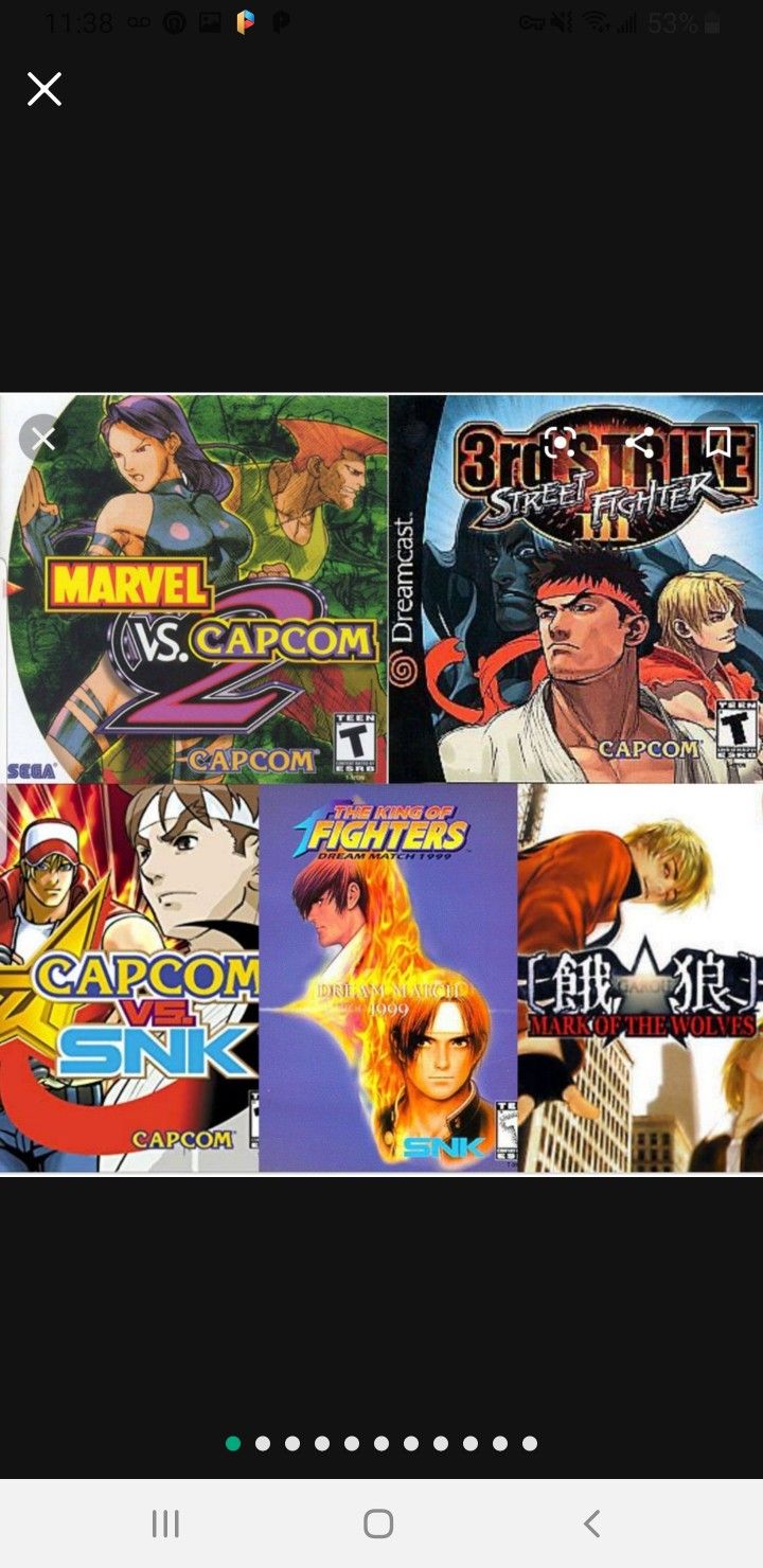Sega Dreamcast Reproductions Games