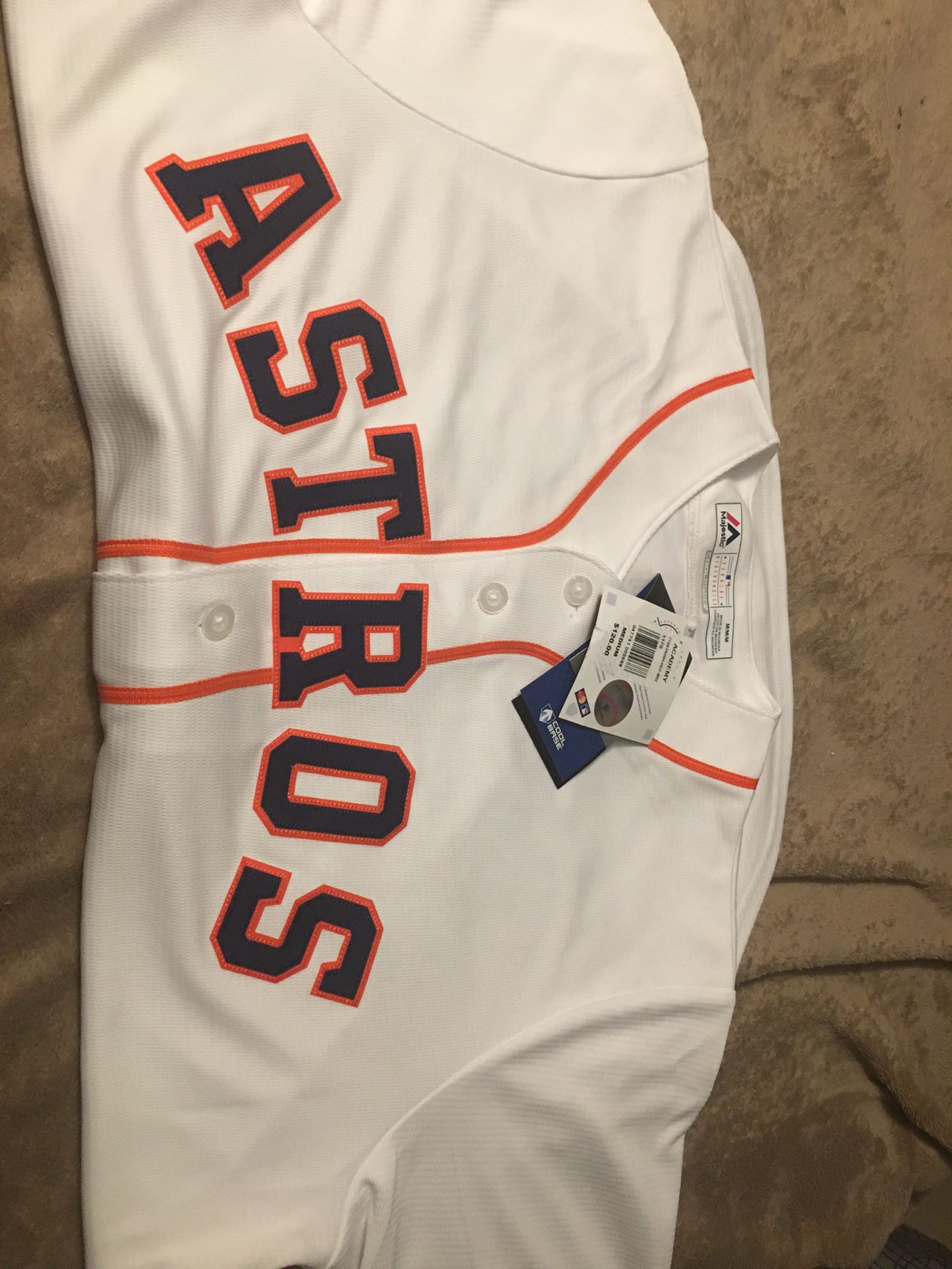 Men’s Astros Jersey M brand new