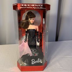 Mattel Solo in the Spotlight Brunette 1995 Barbie Doll Special Edition Reproduction NIB