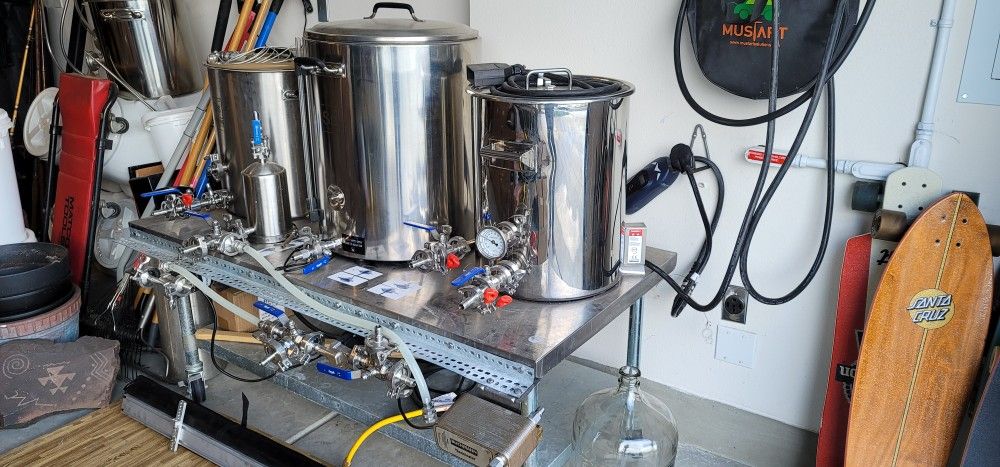 Custom Brewing System Electric PID 1/2 Barrel