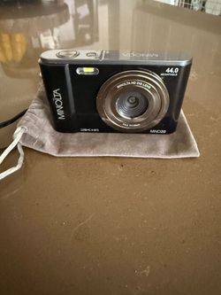 Minolta MND20 44MP Digital Camera 2.7K Ultra HD Video 16X Zoom Tested Working