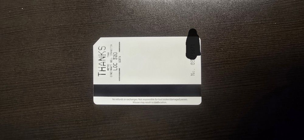 30 Day Metro PASS