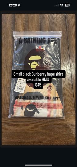 Burberry Bape shirt