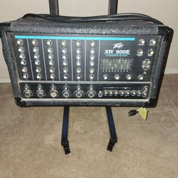 Peavy powered mixer
