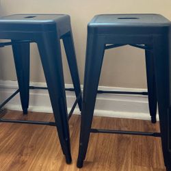 Black Counter Height Stools 