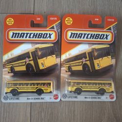Matchbox MBX MV School Bus $5 each 