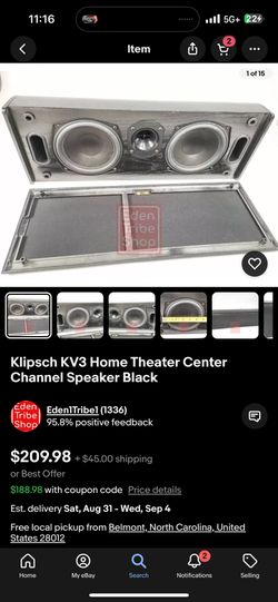 Klispch Center Speaker 