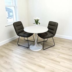 BRAND NEW — 2 Chairs + Table FREE DELIVERY 