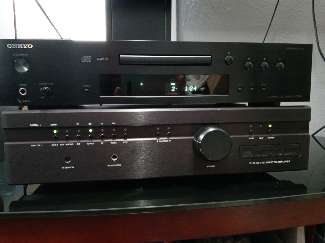 Bryston B100 Sst And B&w 805