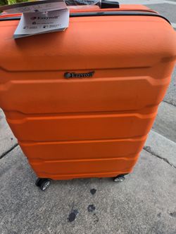 25" Travel Suitcase  8 Wheels Spinner Hard Shell New With Tags Tsa Lock Extra Lightweight Expandable Waterproof New With Tags